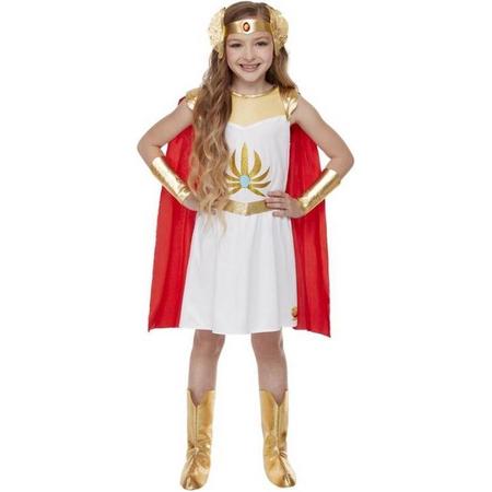 Strijder (Oudheid) Kostuum | Heldin She-Ra De Power Prinses Adora | Meisje | Small | Carnaval kostuum | Verkleedkleding